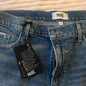 Paige Mid-Rise Jean Shorts